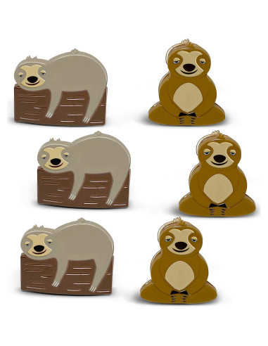 Clips para bolsas de alimentos Brothers Bench, 6 pz perezoso