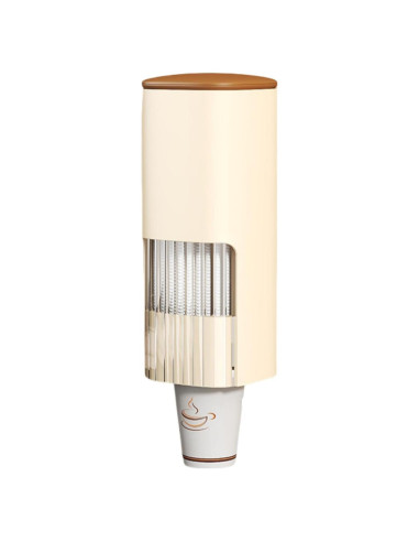 Dispensador de Vasos de Papel HAN SHENG Montado en Pared Caqui