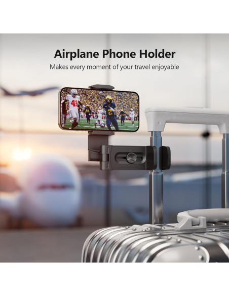 Soporte para Teléfono MiiKARE Universal 360 Viaje Negro Soporte para Teléfono MiiKARE Universal 360 Viaje Negro