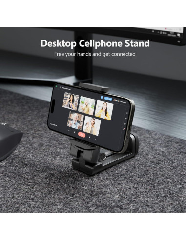 Soporte para Teléfono MiiKARE Universal 360 Viaje Negro