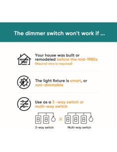 Interruptor Regulador Inteligente TREATLIFE 4 Paquete WiFi 2.4GHz 2