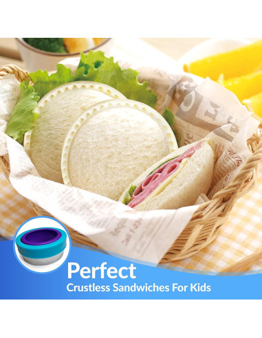 Cortador y Sellador de Sándwiches Lacunas Acero Inoxidable