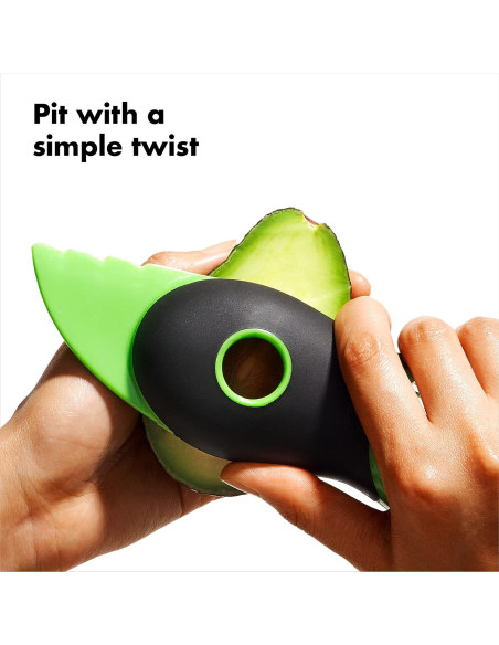 Cortador de Aguacate OXO Good Grips 3 en 1 Verde Cortador de Aguacate OXO Good Grips 3 en 1 Verde