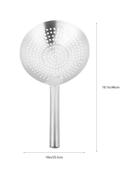 Cucharón Colador de Acero Inoxidable YARDWE 26cm para Cocina