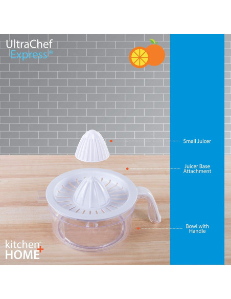 Picadora 7 en 1 Ultra Chef Express - Manual, 0.45 kg Picadora 7 en 1 Ultra Chef Express - Manual, 0.45 kg