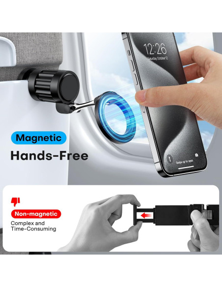 Soporte de Teléfono Magnético Rotativo 360 OMOTON para iPhone Soporte de Teléfono Magnético Rotativo 360 OMOTON para iPhone