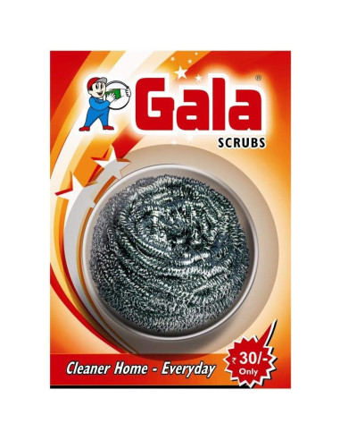 Estropajos de Acero Inoxidable GALA - Paquete de 12 Unidades