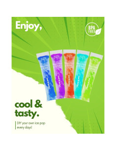 150 Bolsas de Paletas Desechables ANSMIO 20,32x5,08 cm 2