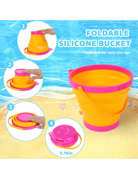 Juego de Juguetes de Playa Plegables Oun Nana - 13 Piezas Juego de Juguetes de Playa Plegables Oun Nana - 13 Piezas