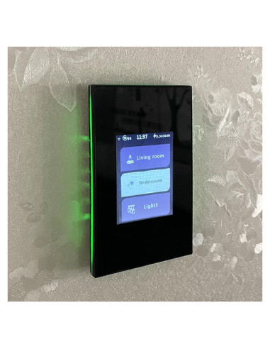 Interruptor de Luz Inteligente LANBON L8-HS Negro WiFi 2.4GHz