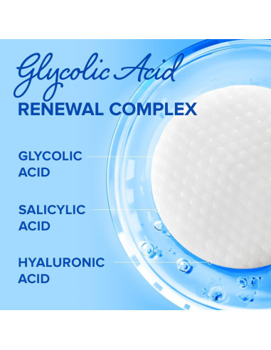 Almohadillas Exfoliantes Glicólico MAREE - 50 Unidades