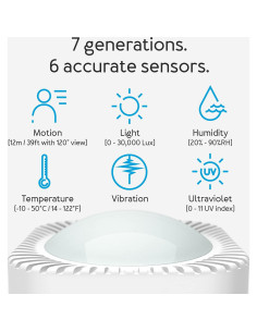 Aeotec MultiSensor 7 Z-Wave Plus 6-en-1 Sensor Inteligente 2