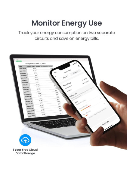 Interruptor Relé Inteligente SwitchBot 2PM, Control Doble Luz, Wi-Fi y Bluetooth Interruptor Relé Inteligente SwitchBot 2PM, Control Doble Luz, Wi-Fi y Bluetooth