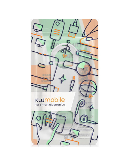 Funda de Silicona kwmobile para Google Nest Doorbell Blanca Funda de Silicona kwmobile para Google Nest Doorbell Blanca