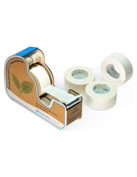 Dispenser de Cinta Adhesiva Blue Lake Ecológico con 4 Rollos Dispenser de Cinta Adhesiva Blue Lake Ecológico con 4 Rollos