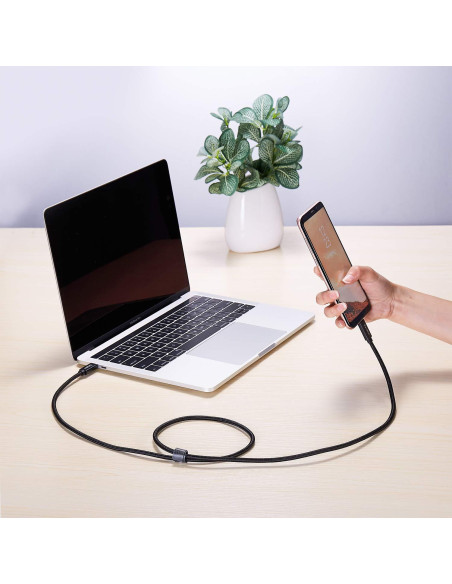 Cable USB-C DUAL PD 100W Volt Plus Tech 1.2m Compatible Xiaomi Cable USB-C DUAL PD 100W Volt Plus Tech 1.2m Compatible Xiaomi