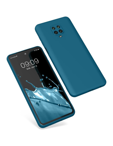 Funda Protectora KW-Mobile para Xiaomi Redmi Note 9S/Pro - Azul Funda Protectora KW-Mobile para Xiaomi Redmi Note 9S/Pro - Azul