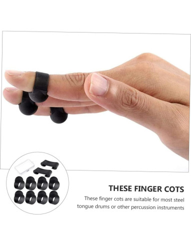 Kit de Accesorios para Tambor Toyvian - 10 Piezas, Soportes y Púas