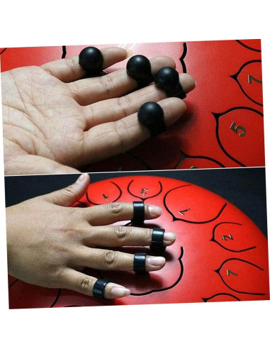 Kit de Accesorios para Tambor Toyvian - 10 Piezas, Soportes y Púas