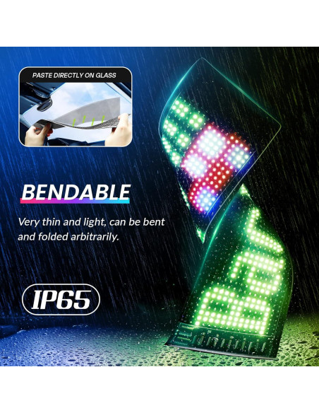 Cartel LED KJOY 38,1x10,2 cm Bluetooth Control App Cartel LED KJOY 38,1x10,2 cm Bluetooth Control App