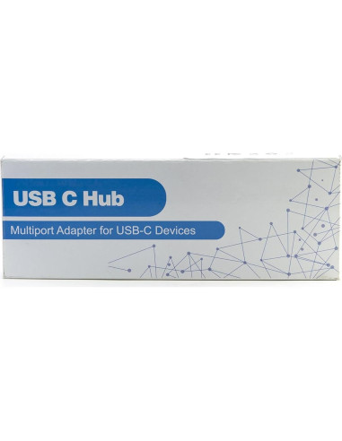Hub USB C 10 en 1 Fairikabe con HDMI, VGA y Ethernet