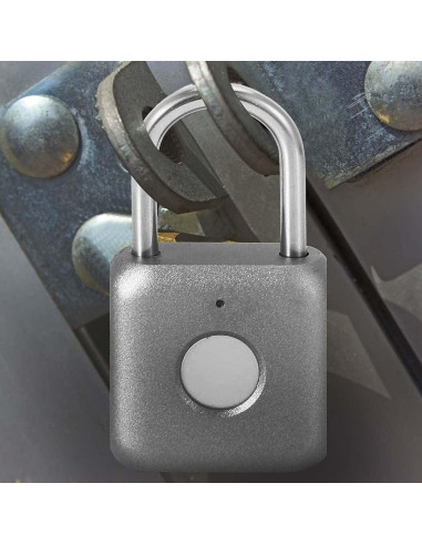 Candado biométrico eLinkSmart YL-P8 gris - 20 huellas