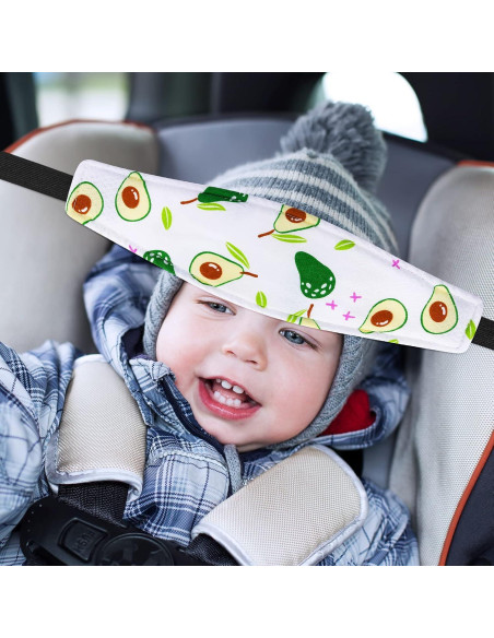 HESTYA Soporte de Cabeza para Bebé 2 Piezas Fruta HESTYA Soporte de Cabeza para Bebé 2 Piezas Fruta