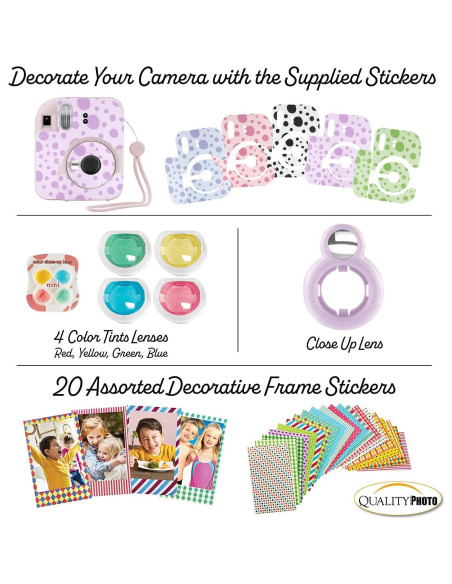 Cámara Instantánea Fujifilm Instax Mini 12 Kit Accesorios Cámara Instantánea Fujifilm Instax Mini 12 Kit Accesorios