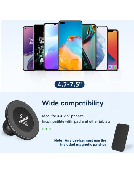 Soporte Magnético para Teléfono FANAUE con Cabeza Esférica 1" Soporte Magnético para Teléfono FANAUE con Cabeza Esférica 1"