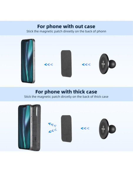 Soporte Magnético para Teléfono FANAUE con Cabeza Esférica 1" Soporte Magnético para Teléfono FANAUE con Cabeza Esférica 1"