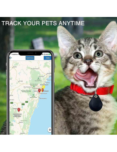 Funda de Cuero para AirTag ThingsBag - Paquete de 2, Impermeable