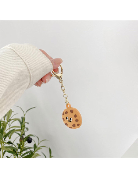 Funda de Silicona Galleta Feliz para AirTag - 2 Unidades Funda de Silicona Galleta Feliz para AirTag - 2 Unidades