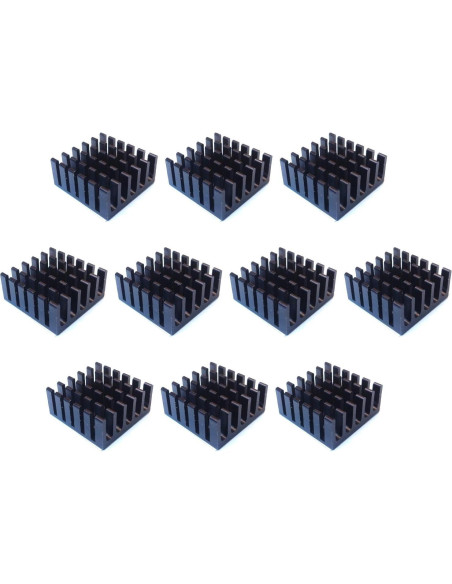 Kit 10 Disipadores de Calor Easycargo 22mm + Cinta 3M8810 Kit 10 Disipadores de Calor Easycargo 22mm + Cinta 3M8810