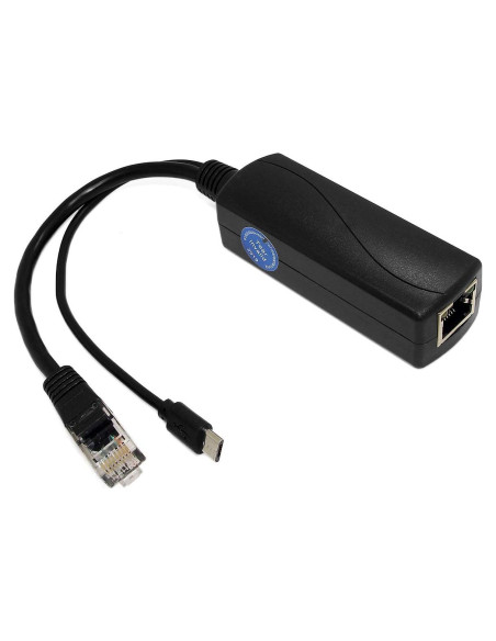 Divisor PoE Micro USB REVODATA 5V 2.4A Gigabit 10/100/1000Mbps Divisor PoE Micro USB REVODATA 5V 2.4A Gigabit 10/100/1000Mbps