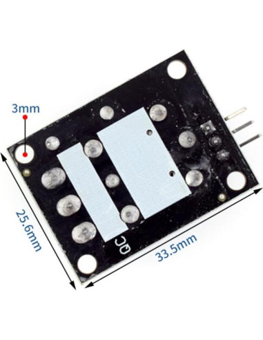 Módulo de Relé 12V 1 Canal Azuocn para Microcontroladores
