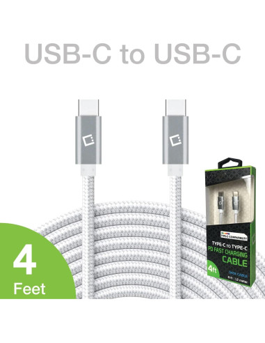 Cable USB-C de Carga Rápida 60W para Raspberry Pi 3 Modelo B