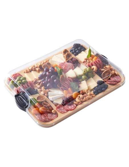 Tabla de Cortar Farberware Build-a-Board 30.5x40.6 cm Acacia Tabla de Cortar Farberware Build-a-Board 30.5x40.6 cm Acacia