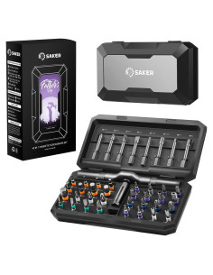 Set de Destornilladores Magnéticos Saker 42 en 1 Ergonomico