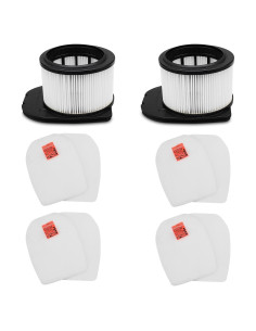 Filtro HEPA LANROON IZ862H para aspiradora Shark, 2 filtros + kit 4 piezas