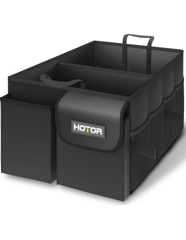 Organizador de Maletero HOTOR Plegable Negro 54x32x27cm
