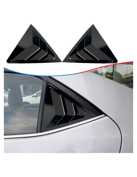 Louvers Ventanas Laterales MUXEE para Toyota Corolla 2014-2019 Louvers Ventanas Laterales MUXEE para Toyota Corolla 2014-2019