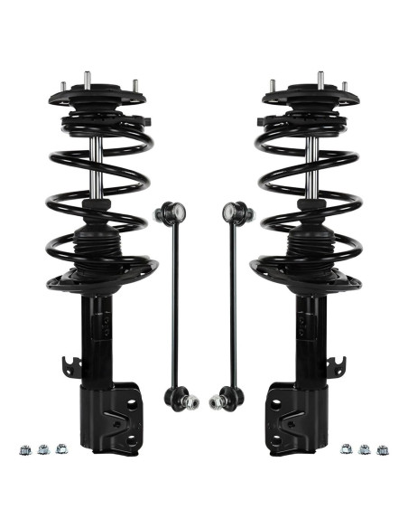 Amortiguadores y Barras Estabilizadoras Detroit Axle 2014-2019 Toyota Corolla Amortiguadores y Barras Estabilizadoras Detroit Axle 2014-2019 Toyota Corolla