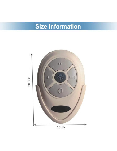 Control Remoto 35T1 Onisamt para Ventilador de Techo