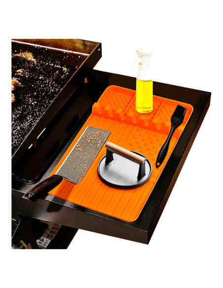 Alfombrilla de Silicona para Utensilios de Parrilla Rodnsurw 39x27cm Alfombrilla de Silicona para Utensilios de Parrilla Rodnsurw 39x27cm