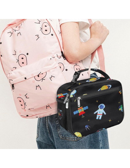 Caja de Almuerzo Aislada Femuar Astronauta 1.4L para Niños Caja de Almuerzo Aislada Femuar Astronauta 1.4L para Niños