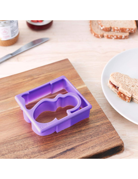 Cortador de Sándwich Tovolo Hipopótamo y Cocodrilo, Apto Lavavajillas Cortador de Sándwich Tovolo Hipopótamo y Cocodrilo, Apto Lavavajillas