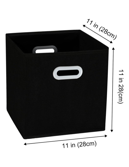 Cestas de Almacenamiento Plegables SEVENDOME 3 Unidades Negro Cestas de Almacenamiento Plegables SEVENDOME 3 Unidades Negro