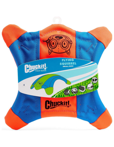 Juguete para Perros Chuckit! Flying Squirrel - Pequeño 21.59 cm Juguete para Perros Chuckit! Flying Squirrel - Pequeño 21.59 cm