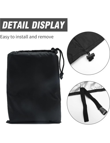 Funda Impermeable VIKKSAER para Carrito de Palomitas 40.64x45.72x78.74cm