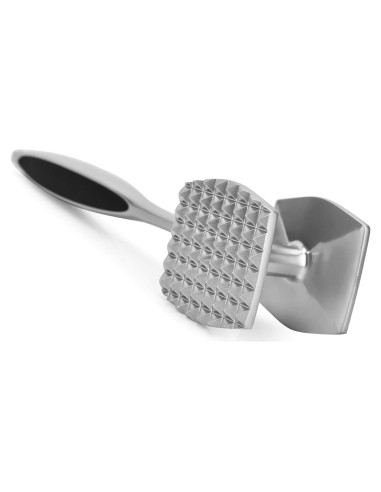 Martillo Aplanador de Carne AOWOTO 22.5 cm Doble Lado Ergonómico